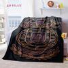 Regal Emblem: Heritage Elegance Blanket Suitable for All Seasons Soft and Comfortable Christmas Gifts Office Rest Blanket Machine Washable