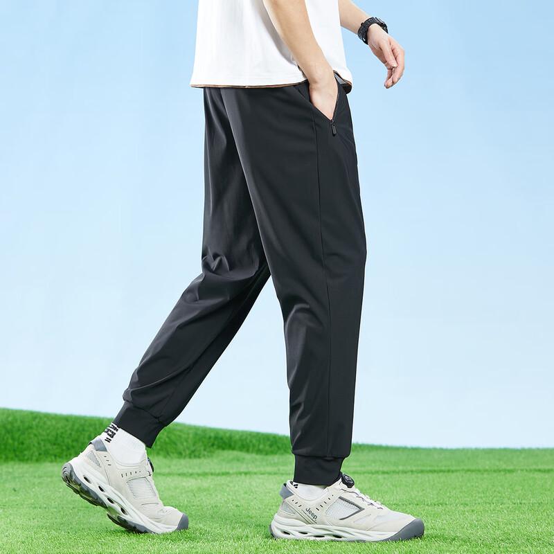 JEEP Men's Summer Quick-Dry Straight Leg Jogger Pants