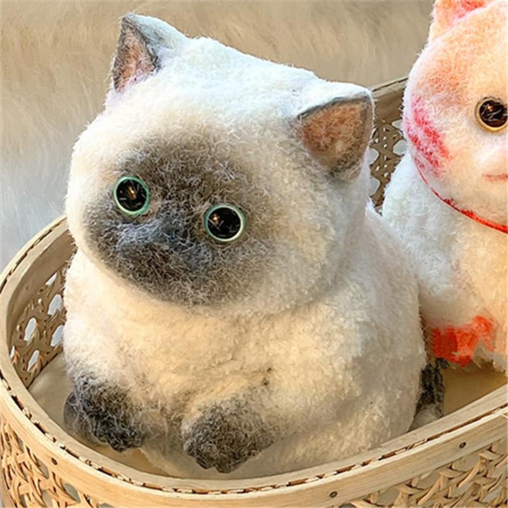 Big Squishy Relief Squeeze Cat Toys Cute Cat Soft Squeeze Toys for Adults Kids