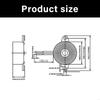 28GC 5 Pieces Loud Piezo Buzzers 23mm Diameter Automotive Electronic Warning Devices