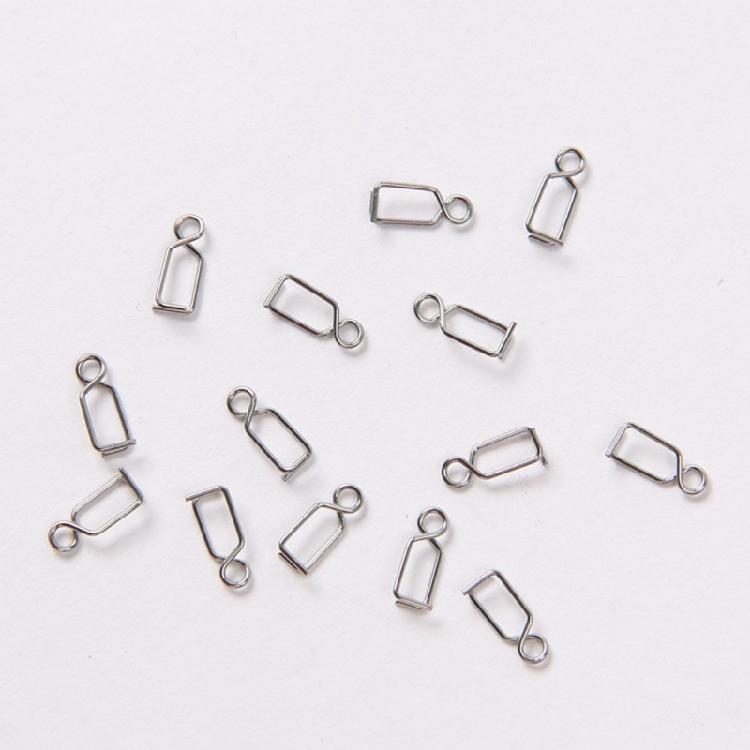 15Pcs Stainless Steel Fast Lock Clip High Strength Fishing Swivels Connectors Quickly Change Lures Clip Easy To Use