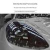 Fits Porsche Headlights & Taillights: Smoked, Light-Controlled, Photosensitive Color-Changing Film 1:1 Cut for All Series Models