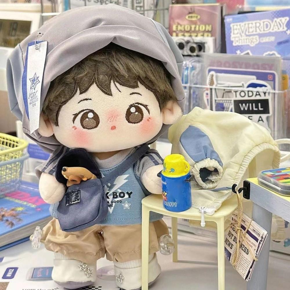 Mantel 20cm Baumwollpuppenkleidung Jacken Plüschpuppenkleidung Idolpuppenkleidung Puppenzubehör