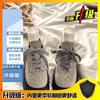 Niche retro muffin dad shoes women's 2025 spring new heightened platform casual white shoes versatile sports shoes