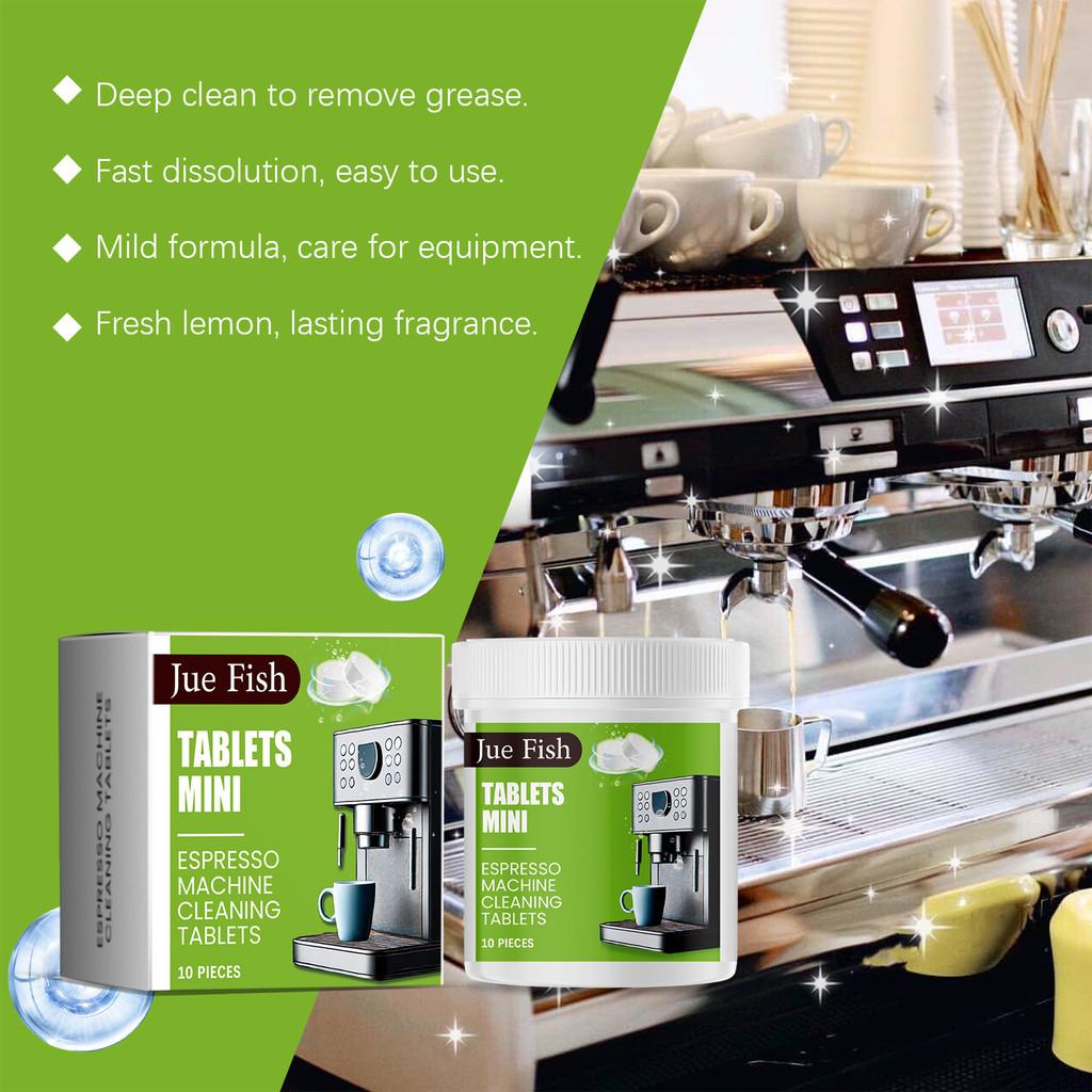 Cleaning Coffee Machine Tablets Ten Piece Set For Efficient Descaling And Hygiene Maintenance