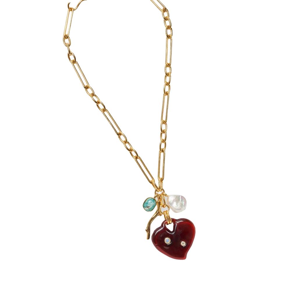 Multipurpose Pendant Necklace With Vibranting Color Suitable for Casual and Formal Outfits Daily Use Casual Wear