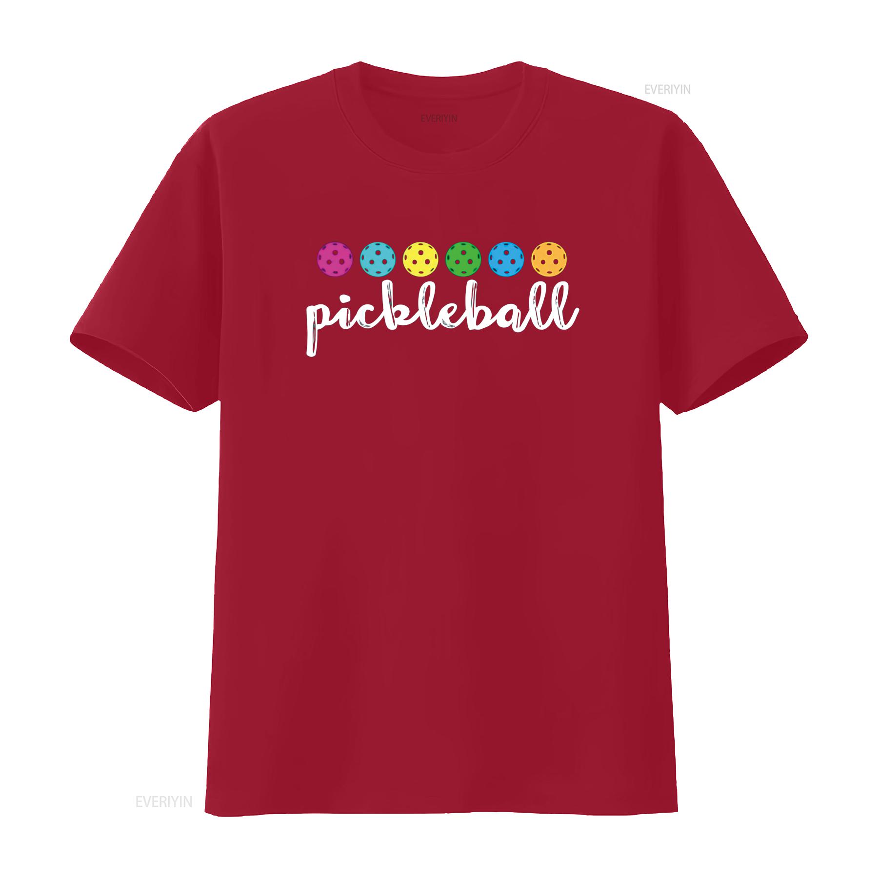 

Womens Women s Pickleball Lovers Cute T Shirt vintage Washed designer clothes graphic homme Breathable Top For Everyday Wear S