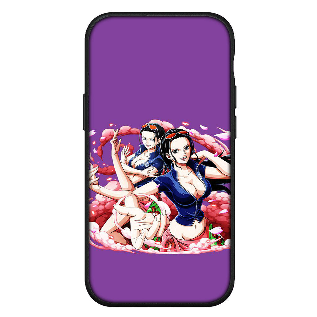 Cover for iPhone 16 15 Xiaomi Redmi Note 14 13 12 11 Pro Max X 8 16e Samsung Galaxy S25 S24 S23 Moto OPPO Huawei Anime One Piece Nico Robin Phone Case