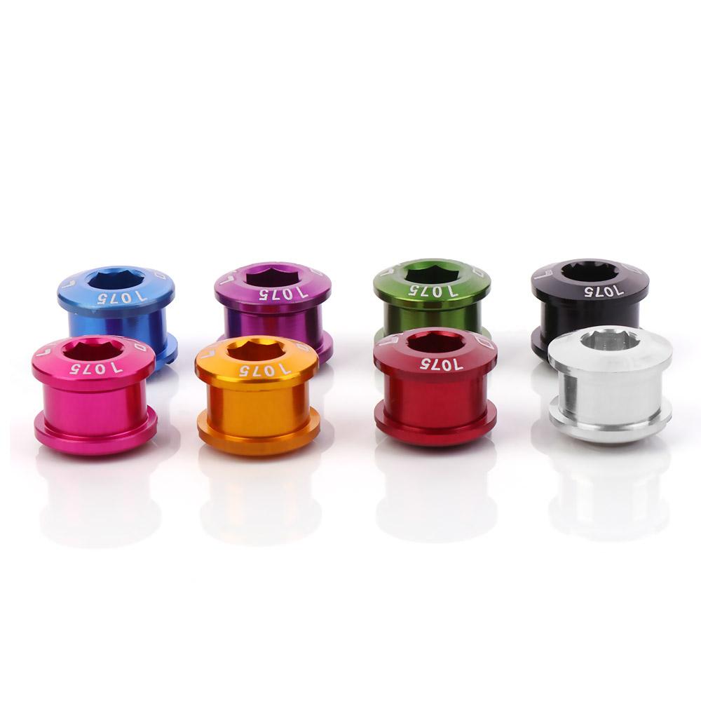 4Pcs High Quality Road Bike Accessories MTB Bicycle Chainring Wheel Bolt Disc Screw Cycling Crankset Parts Chainwheel Screws