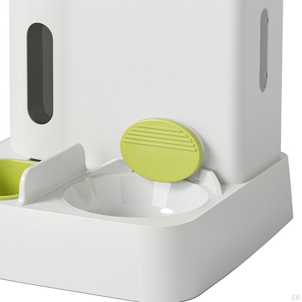 Automatic Cat Feeder 1L Drinker 2.8L 2 In 1 Design Feeding Station and Water