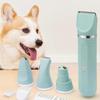 Rechargeable 4-in-1 Pet Grooming Kit - Hair Trimmer, Clippers, & Nail Grinder for Cats & Dogs, Hair Removal Tool