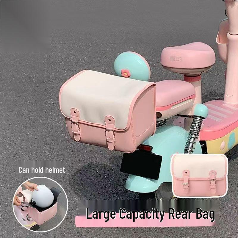 Electric Vehicle Rear Seat Storage Bag - Commuter & E-Bike Trunk Hanging Bag
