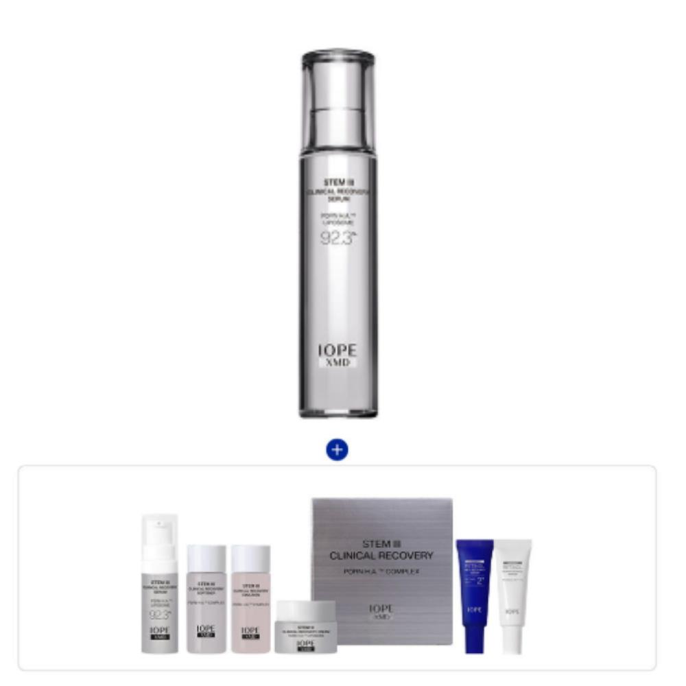 IOPE NEW XMD Stem³ Clinical Recovery Serum 50ml | Skin Recovery & Firming Serum Set