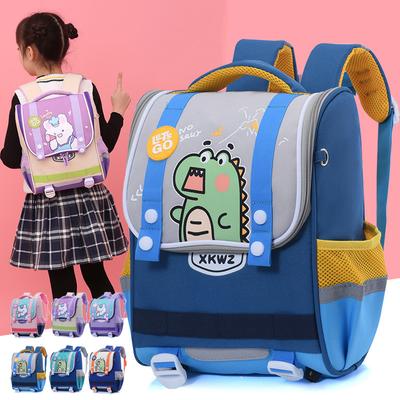 Cartoon Children School Girls Kids Waterproof Backpacks Reflective Strip Primary School BackPack