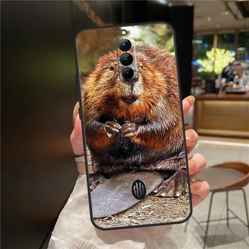 Animal Beaver Case For ZTE Nubia Red Magic 11 10 9 8 9S 8S 10S Pro Plus 6 7 6S 7S For RedMagic 10 Air Cover