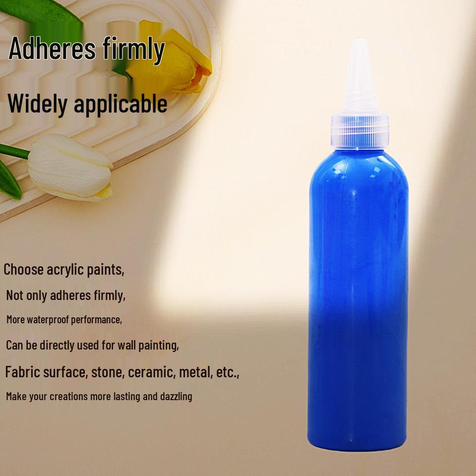 100ml Waterproof Acrylic Paint Set for Children's DIY Projects & Plaster Dolls.