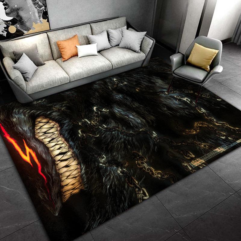 

Anime Berserk Pattern Carpets Bedroom Play Mats Bedroom Decor Carpet Livingroom Rug Crawl Mat Christmas Gift Rug Tapetes Tapis 40x60cm