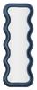 Wall Mirror Emily Blue Velvet Cm 60X6X160
