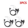 1-40 Stück 2-Pin Röhren-Ohrhörer-Headset für Motorola Funkgeräte Geräuschunterdrückendes Mikrofon für Wander-Teamwork-Überwachung