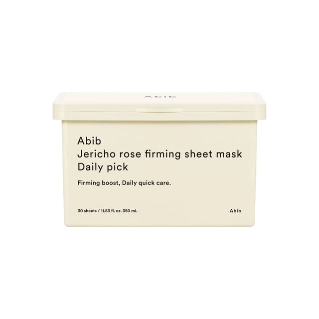 Abib Jericho rose firming sheet mask daily pick 30 sheets/350ml