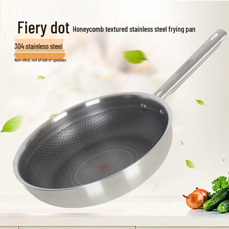 Supor 304 Stainless Steel Honeycomb Non-stick Frying Pan
