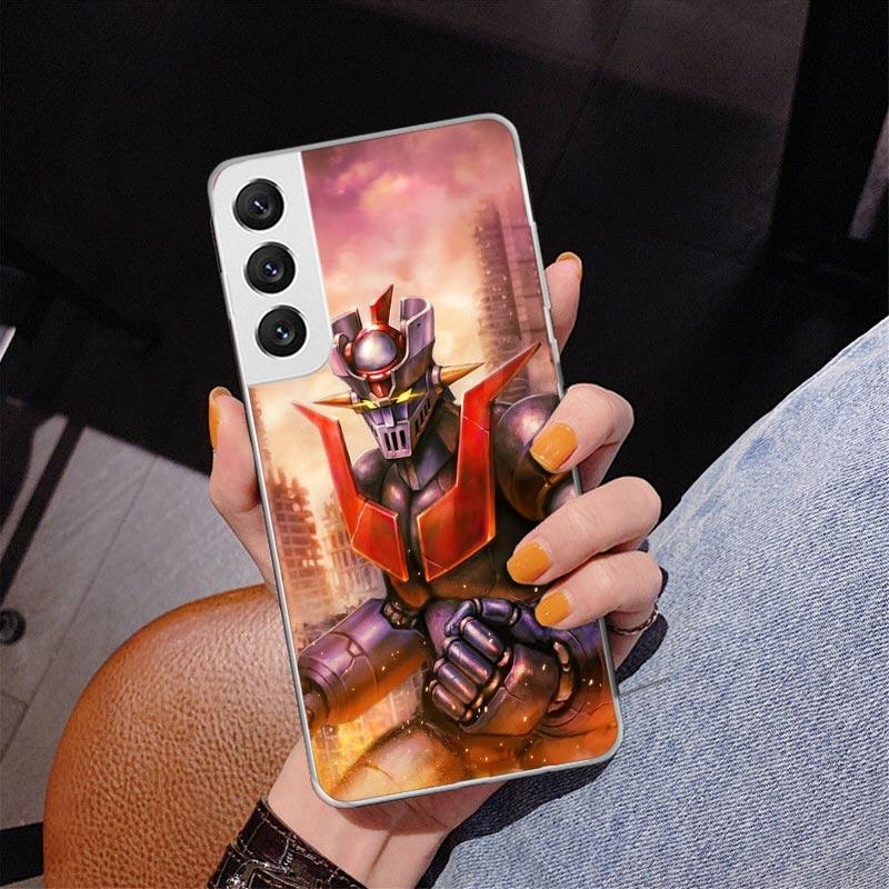 

Manga Mazinger Z Anime Phone Case For Samsung Galaxy S24 S25 Edge S26 Ultra S23 S22 S21 Plus S20 FE + Personalized Print Cover G Samsung S23 Ultra