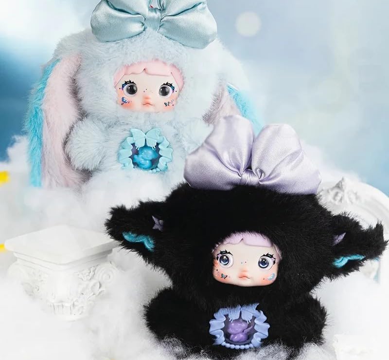 CHIBIHOUSE Nommi Version 6 Fantasy World Series Blind Box Figur, ca. 18-20 cm groß, aus PVC und Polyester, süßer Plüsch-Schlüsselanhänger (nommi v6, 1