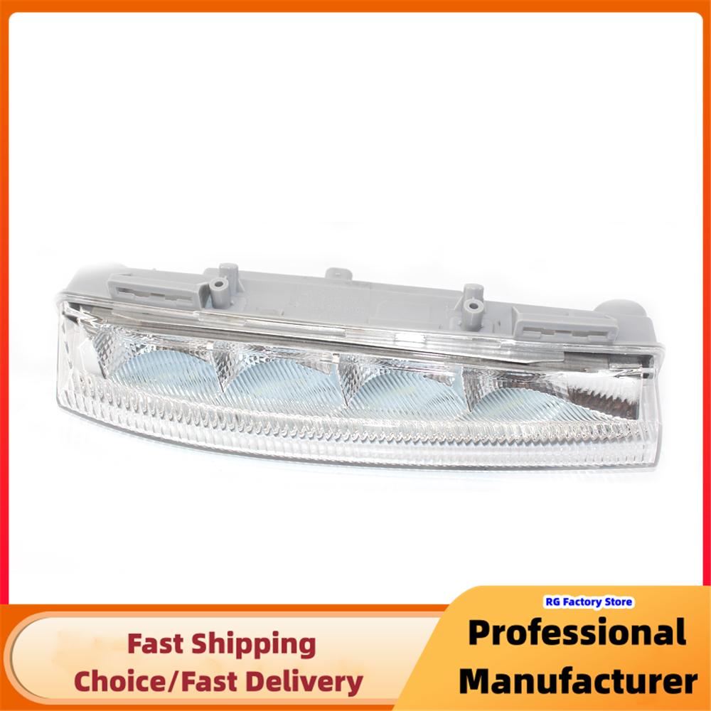 

Светодиодные дневные ходовые огни для переднего бампера автомобиля, противотуманные фары для Mercedes-Benz W204 W212 C250 C280 C350 E350, передние противотуманные фары