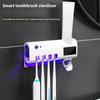 USB Recharge Automatic Toothpaste Dispenser Infrared Sterilizing Toothbrush Sterilizer  Multi-Brush