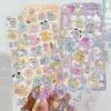3D Candy Drop Seal Stickers Kawaii Little Ghost Sticker Diy Scrapbook Phone Case Decal Children Collection Relief Sticker