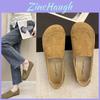 Bohemian Flat Shoes For Women With Rubber Sole And Low Heel For Casual Summer Wear