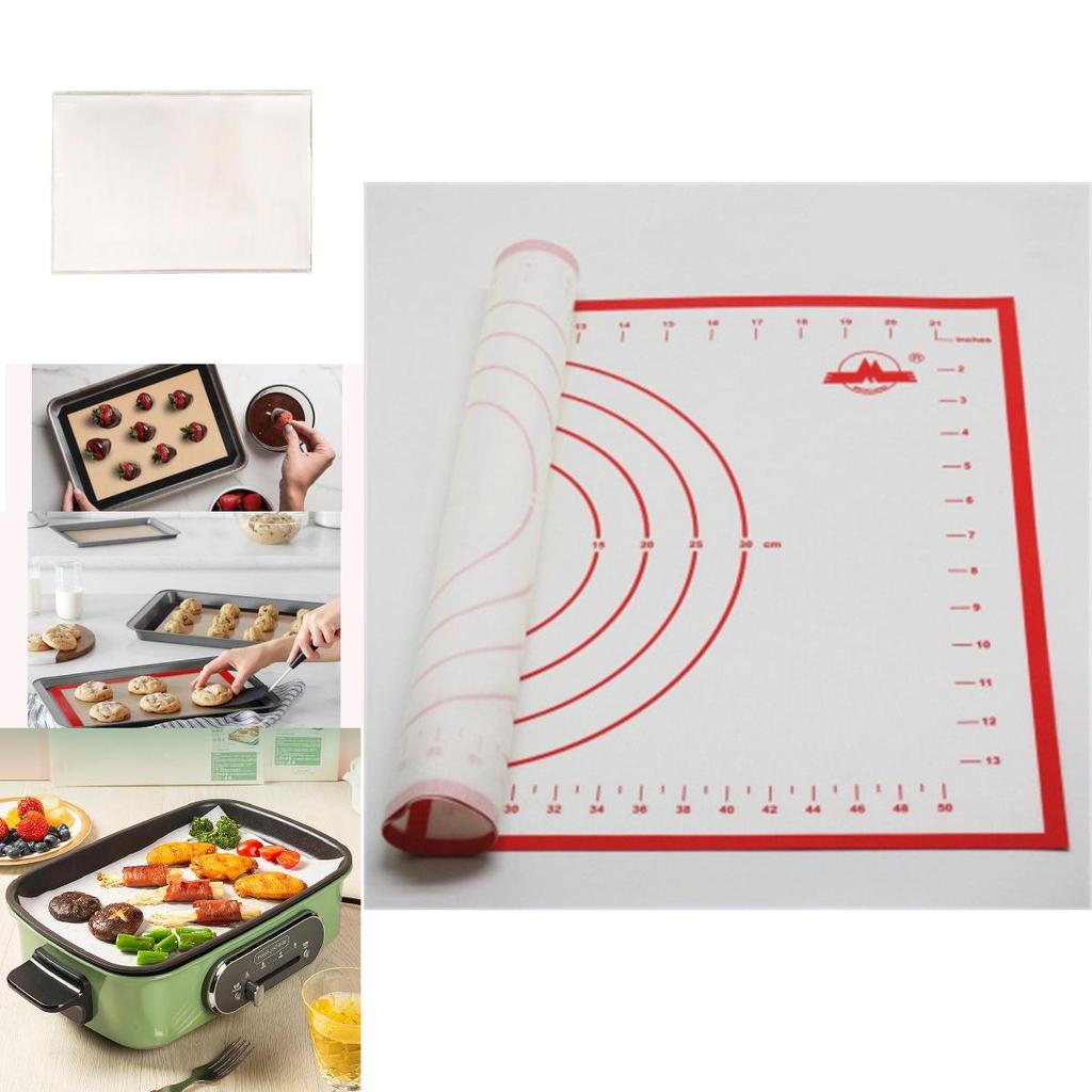Reusable Silicone Baking Mat Nonstick Pastry Board For Baking And Cooking