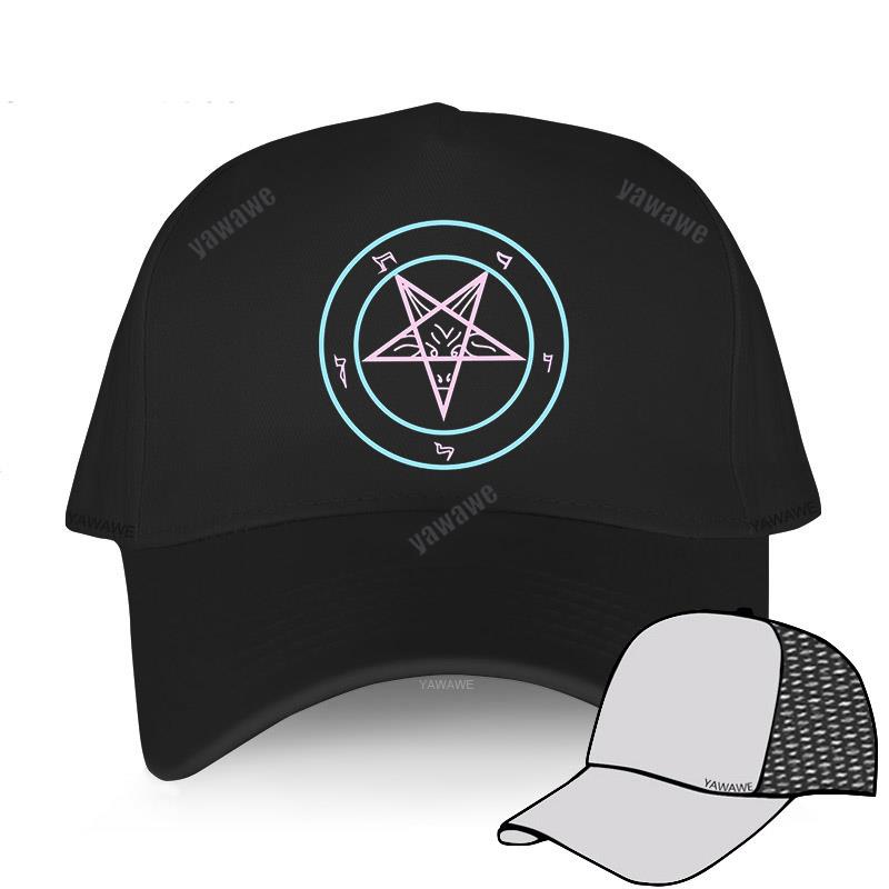 Fashion Baseball Cap yawawe Luxury Man Hats pastel goth lucifer sign Teens casual caps Adjustable summer Style women's hat