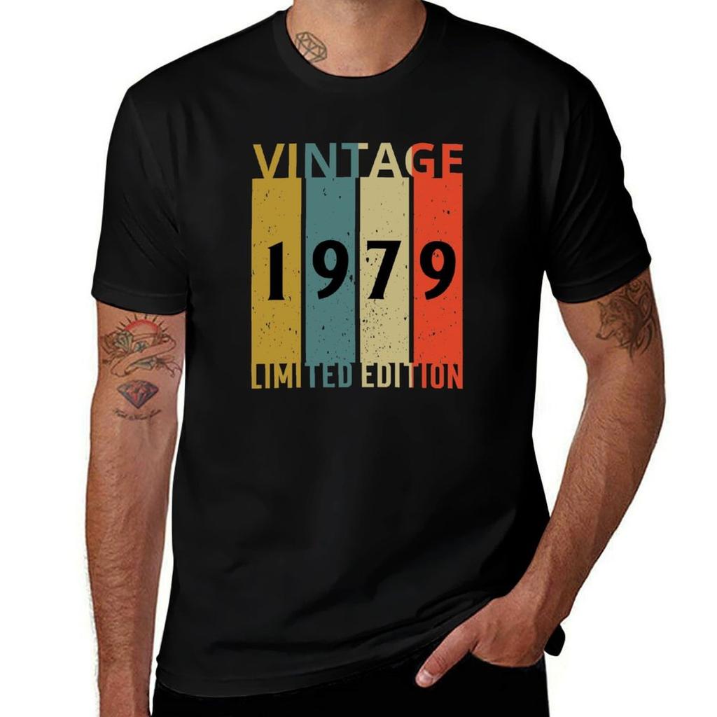 Vintage 1979 Limited Edition 42 Years Birthday Gift Tshirt Casual Fashion Print Tee Top