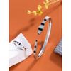 Full Set Zircon Bracelet for Women's Light Luxury Temperament Round Bracelet