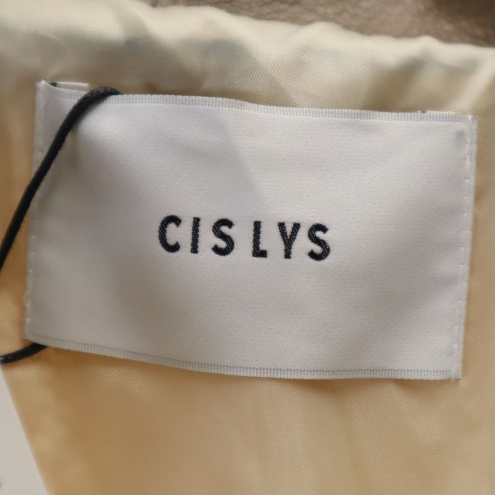unused CISLYS Fur coat F Beige Women Used