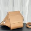 Grenzüberschreitende Explosion Schinken-Hängematten-Tasche, Nischen-Design Ledereimer-Tasche Mode lässig Rindsleder Umhängetasche