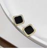 Light Luxury High-end Square Earrings with Female Niche Design Earrings 2026 New Popular Earrings Fashion Accessories