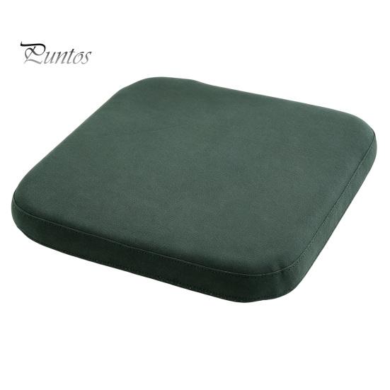 Solid Color Chair Pad for Home Memory Foam Cushion, Thickened Dining with Straps, Supportive Non-Slip Backing, Washable Seat Cushion Autumn