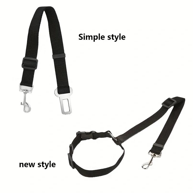Pet Supplies Car Safety Hanger Loop Dog Leash Cat Leash Car Headrest Stretchable Traction Rope Pet Accessories Dog Products