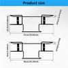 Metal Glove Holder For Laboratory, Healthcare, , Restaurant- Wall Mount Dispenser 2Pcs Gloves Box Racks