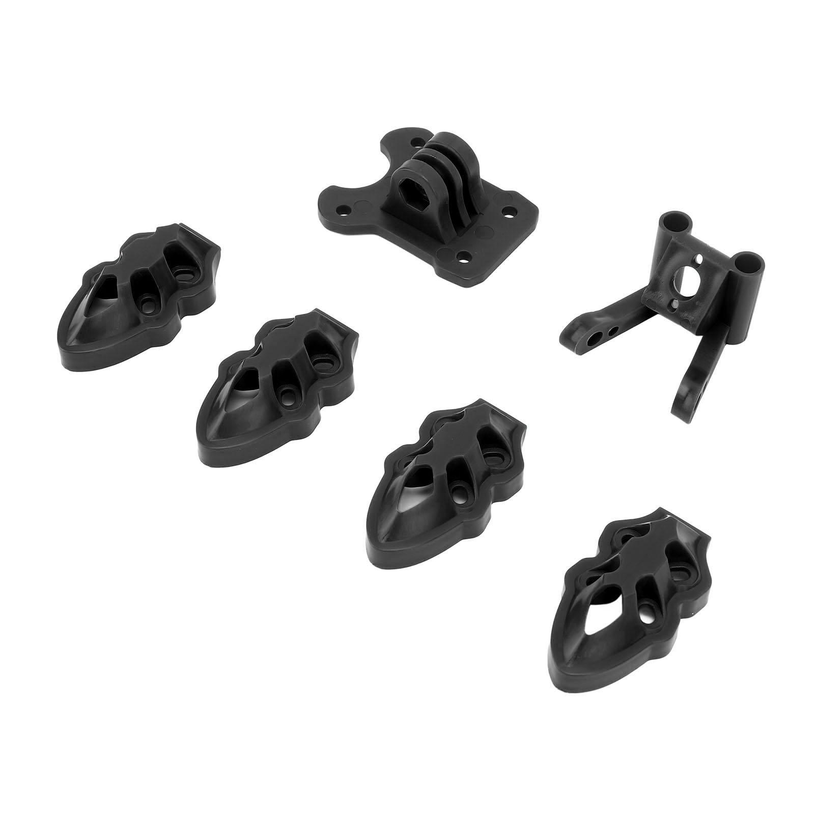 

RC FPV Quadcopter Motor Base Camera Antenna Mounting Base Kit For 5‑10in Quadcopter Drone Frame 3D Printed Black чорний