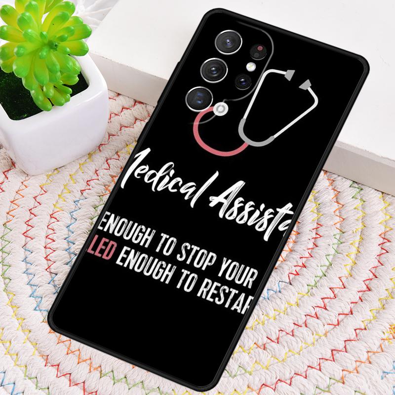 Funny I Love Nursing Phone Case for Samsung Galaxy note 10 pro S26 Ultra S23 S24 FE S25 S21 S22 PLUS shockproof Cove