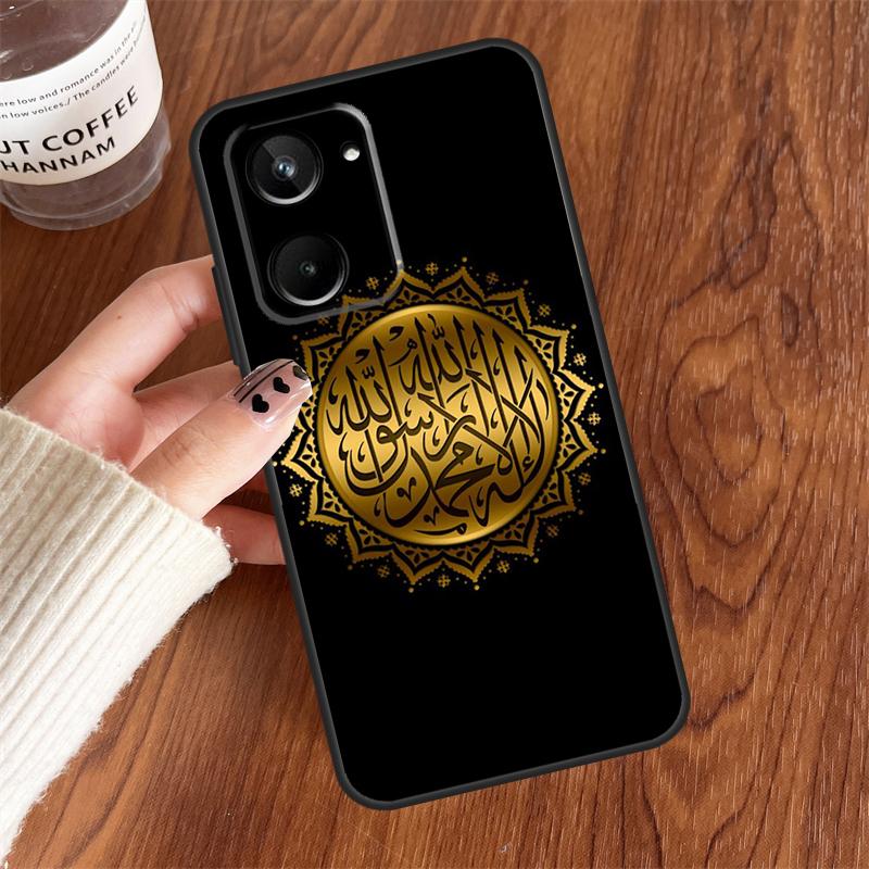 Arab Muslim Islamic For Realme 10 11 12 13 14 15 Pro Plus C65 C71 C75 C55 C63 C61 C53 C67 C35 GT6 GT7 Pro Case