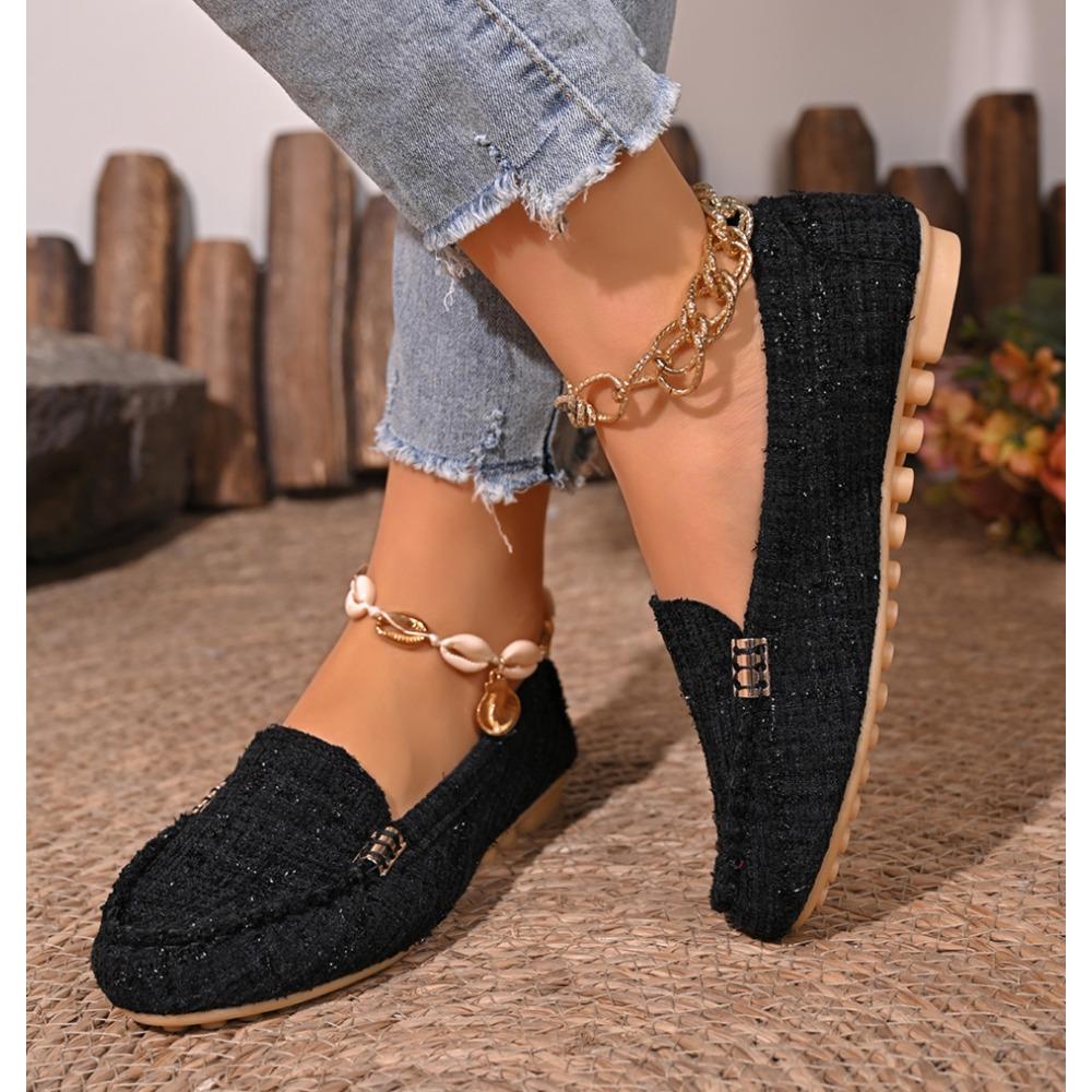 New Loafers Wear-resisting Women's Casual Single Shoes Non-slip Soft Flat Shoes Loafer Sneaker Zapatos De Mujer