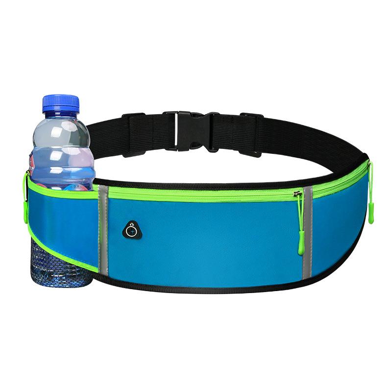 1PC Running Bag Lightweight Breathable Waterproof Waist Bag with Mobile Cell Phone Pouch Outdoors Gym Sport Unisex Belt Bag