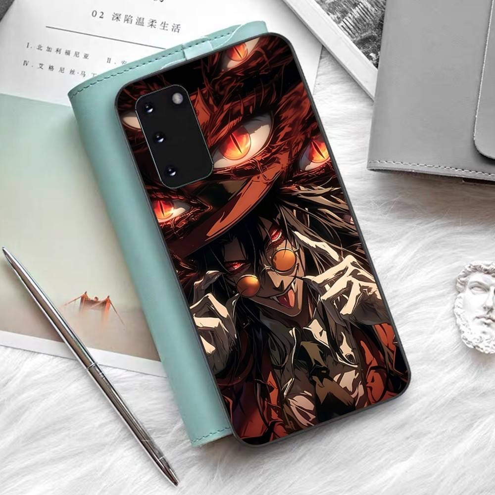 Alucard Hellsing Anime Phone Case For Samsung S 24 Fe 25 Ultra Plus 20 Lite 21 30 22 23 24 22 Ultra 5G Fundas