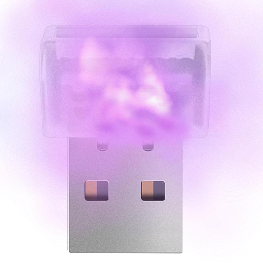 Oświetlenie LED do samochodu, Przenośna lampka do atmosfery w samochodzie - Samochodowe światło atmosferyczne USB Podłączane na noc