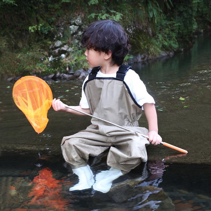 Stivali da Pesca Impermeabili per Bambini - Tuta Estiva Un Pezzo per Giocare
