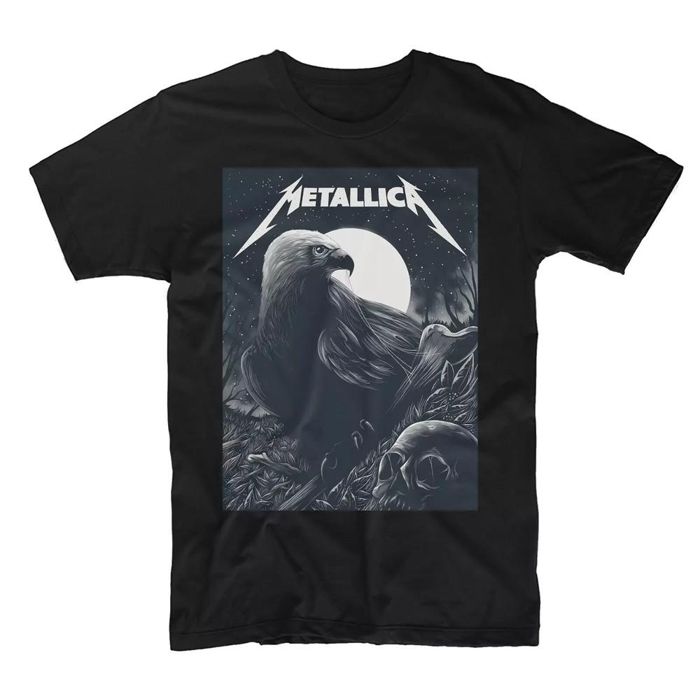 Metallica Inspired Rock  Unisex Tee S-4XL Heavy Metal USA Unisex T-Shirt L